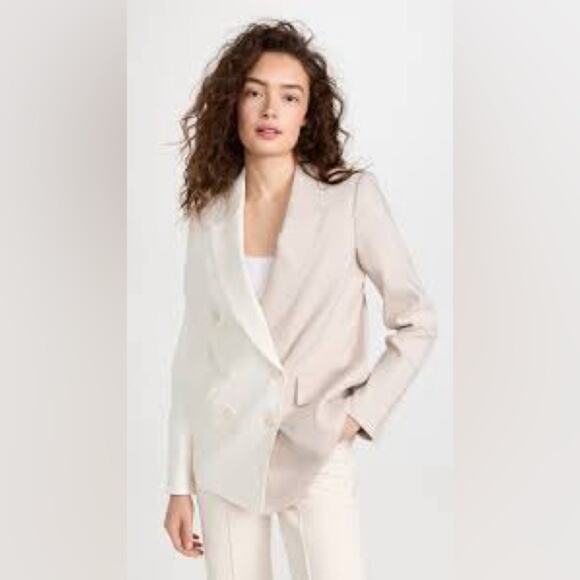 Veronica Beard Braeton Dickey Jacket Size 10 Blush Cream - Picture 4 of 8